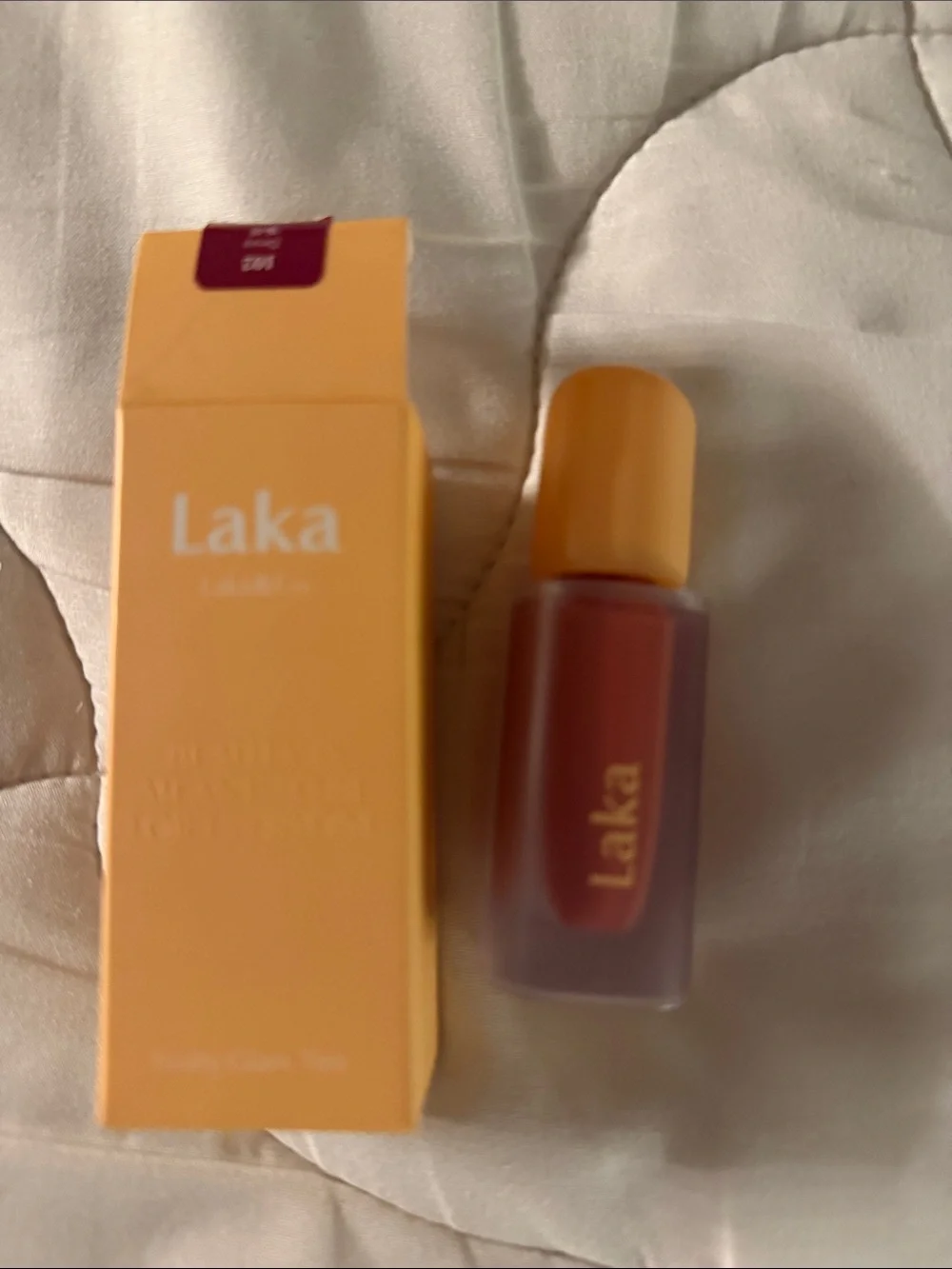 Satin Lip Tint — Warm Brick Red